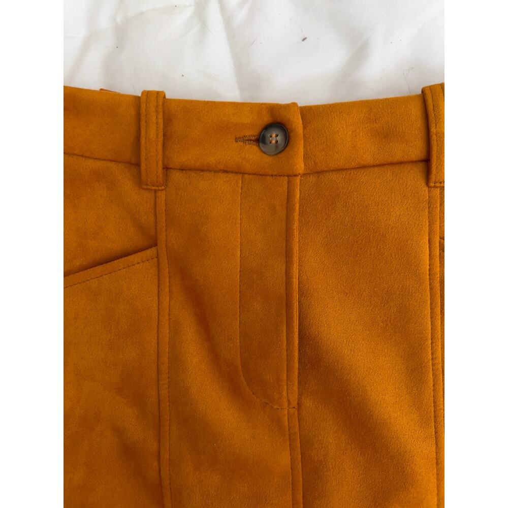 French Connection Faux Suede Mini Skirt, Size 6, EUC - Picture 6 of 7